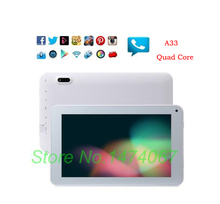 Subor 7inch Tablet Android Tablet Build in SIM Phone Call Quad Core allwinner A33 Android 4