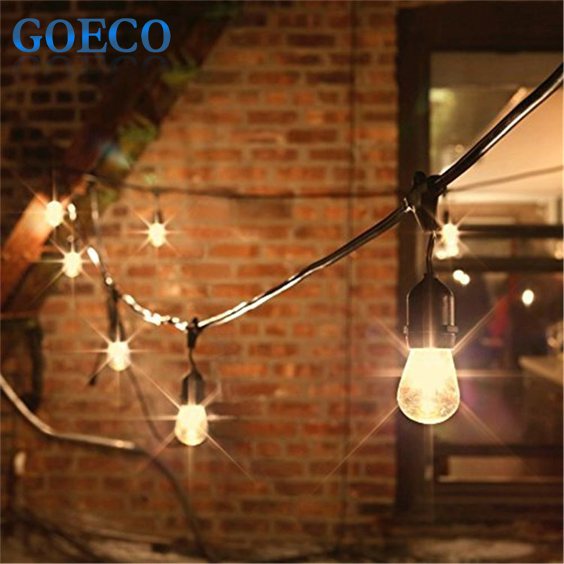 Aliexpress.com : Buy New! 48Ft(14.8M) Outdoor Vintage String Light with 15 Incandescent 5W E27 ...
