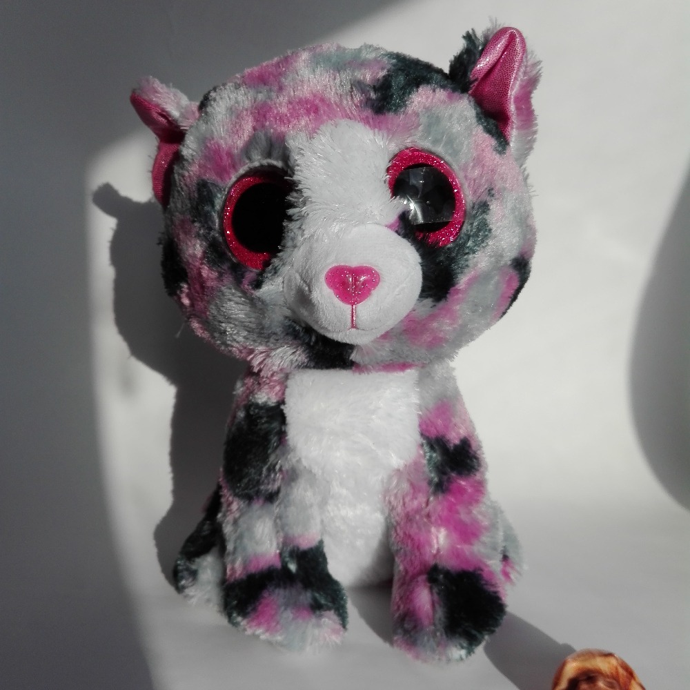 ty beanie boos pink cat