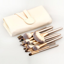 Professional Soft 1Set lot 24pcs Makeup Brushes Set Cosmetic Make Up Tools Set with Leather Case