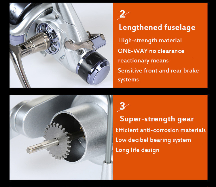 High Exceptional Spinning Fishing Reel 10+1BB Gapless 521 Saltwater Spinning Reel For Huge Game Entrance Rear Drag Carp Fishing Reels  (9)