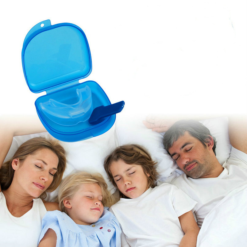 STOP SNORING Anti Snore Soft Silicone Mouthpiece Apnea Guard Bruxism Tray Night Sleeping Aid Stopper Mouthguard Stop Snoring