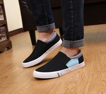 2015 spring and autumn New England men s casual shoes low to help canvas shoes factory
