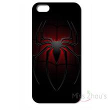 For iphone 4/4s 5/5s 5c SE 6/6s 7 plus ipod touch 4/5/6 back skins mobile cellphone cases cover Spiderman LOGO