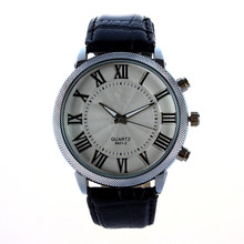 Black Brown korss luxury brand Synthetic Leather Big Dial Men s Luxury Fashion Quartz Wristwatch Watches