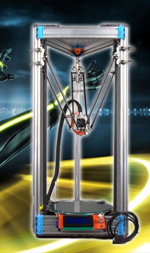 D force Mini 3D printer DIY kit installed high speed stability