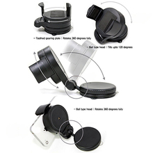 2015 New Rotatable Car Windshield Mount Holder Bracket For iPod Cellphone GPS PSP support telephone car