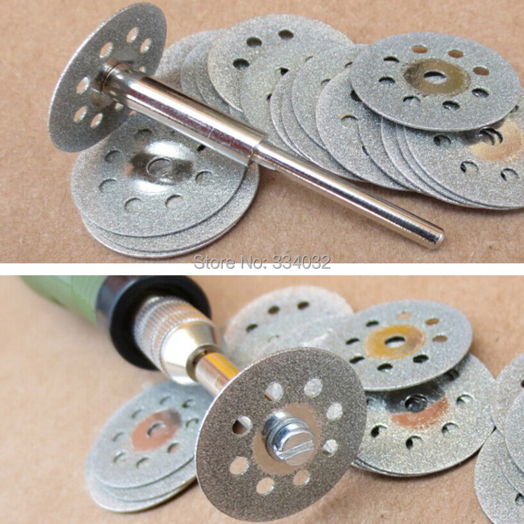 5x 22mm dremel accessories diamond grinding wheel dremel saw mini circular saw cutting disc dremel rotary