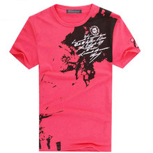 HOT Free Shipping 2015 New Men s Casual Slim Fit Stylish Short Sleeve Shirt Cotton T