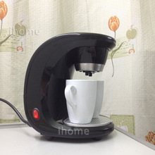 High Quality 2 Cups Black Color Coffee Machine Without Ceramic Cup American or Nescafe Drip Coffee