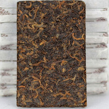 Puer tea for weight loss 2012 production of menghai brick Palace gold bud food from china