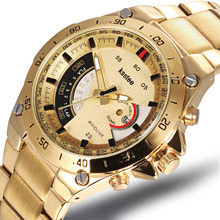 Luxury Ksstee Brand Analog Quartz Watch Full Stainless Steel Men Causal Wristwatch Waterproof Relogio Masculino,JM1000