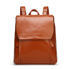 G60 2016 Women leather backpack female leather bags student school bag tide travel bag PU leather Shoulder bags Totes Backpack