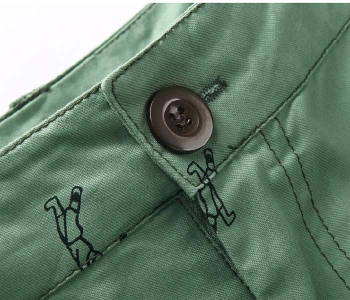 men half pants golf printed detail 2