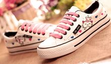Ms big yards hand painted canvas shoes casual shoes