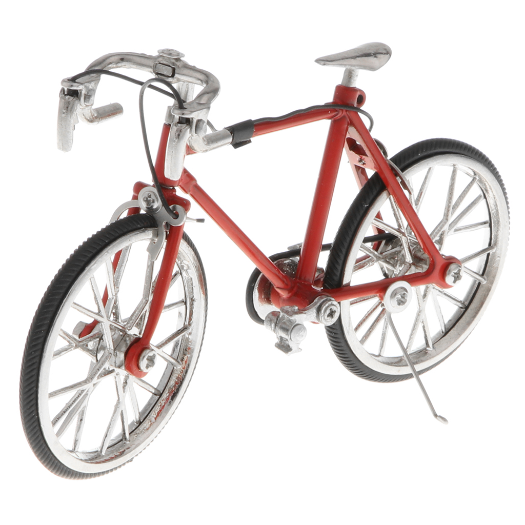 1:16 aleación de escala DIECAST bicicleta de carreras modelo Replik bicicleta ciclismo 