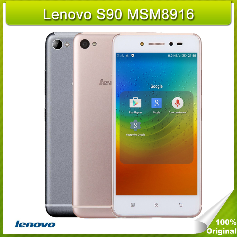 Original Lenovo S90 5 0 inch HD Screen Android 4 4 Smart Phone MSM8916 Quad Core