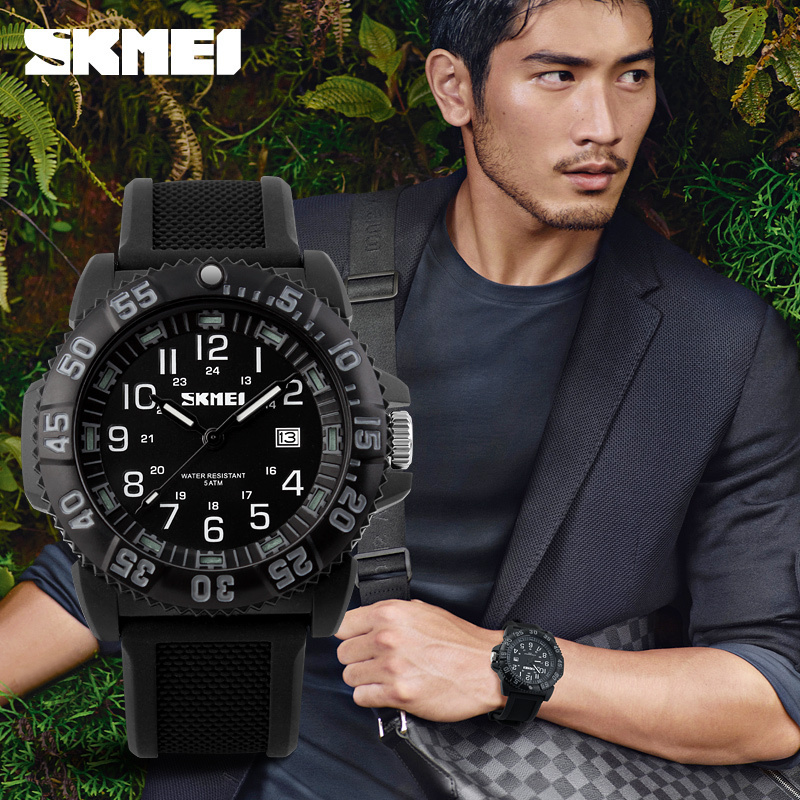 2015 Skmei Men Quartz Watch Fashion Casual Sports Watches Analog Mens Wristwatches Men s Military Relogio