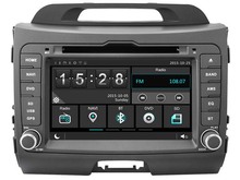 FOR KIA SPORTAGE (2010-2014) CAR DVD Player car stereo car audio head unit Capacitive Touch Screen SWC DVR car multimedia