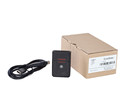 wiredFixed one dimensional laser Barcode scanner Support USB keyboard interface Rs232 continuous scanning self sensing interface