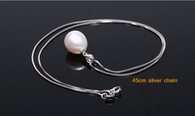 Amazing price 925 sterling silver jewelry 100 real natural freshwater pearl jewelry set for women white