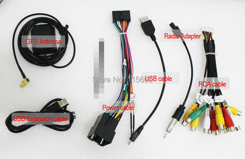 Power cable for Android VW old models