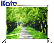 Romantic Theme Photo Background Green Trees And Grass Photography Baby Backdrop Land Sunshine Backgrounds For Photo Studio
