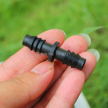 
free shipping tee coupling straight joint watering hose splitter pipe fitting lawn greenhouse Micro sprinkler drip