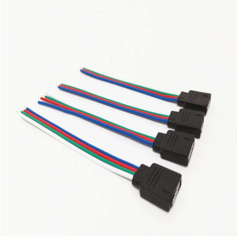 led strip connector 4 pin female