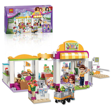 New 313Pcs01001 10494 Friends Heartlake Supermarket Minifigures Building Blocks Set Model Bricks Girl Toy Compatible Legoe 41118
