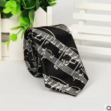 brand ties gravata corbatas Black white sheet music man 5cm Narrow necktie wedding dress pajaritas hombre