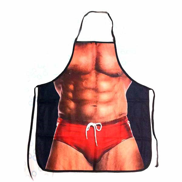 New Women Mens Sexy Funny Aprons Novelty Naked Kitchen Cooking BBQ Party Apron
