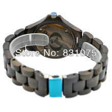 Sunray Dial Bewell Unique Design Water Proof Japan movement Wood Wooden Watch in Gift Box
