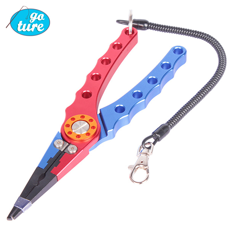GotureAluminumFishingPlierGripperScissorsHookClampLineCutter