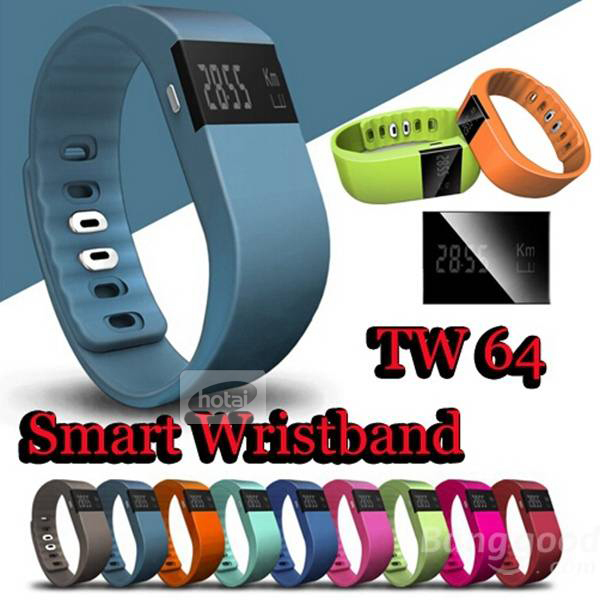  tw64 Smartband      Bluetooth 4.0 fitbit    ios  ,   