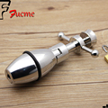 New Big anal plug stainless steel butt plug opening and closing Prostate massage anal sex toys