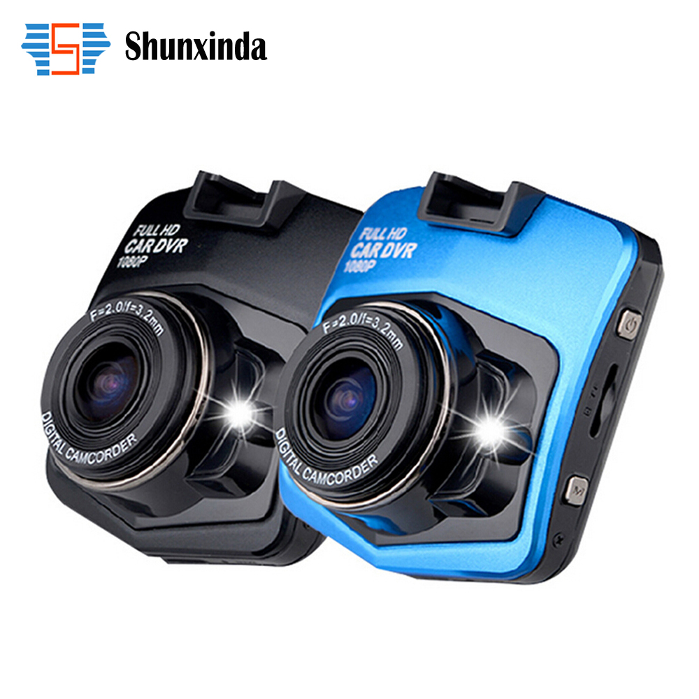 Original Novatek Dash Cam GT300 Mini Car DVRs Camera Full HD 1080P Recorder Video Registrar Night Vision Black Box Carcam DVR