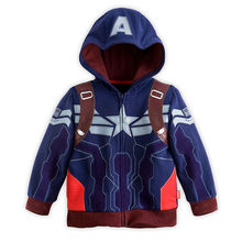 2016 New Fashion Fall Boys Avengers Kids Jackets and Coats Kids Super Hero Captain America Jackets