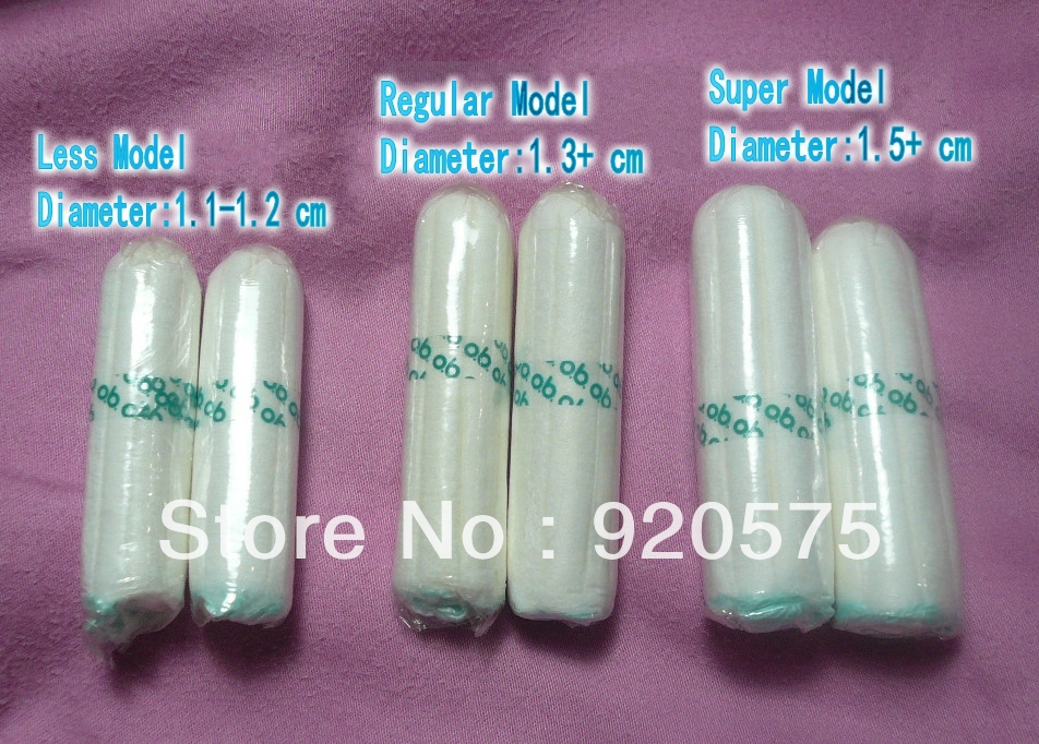 2015FreeShippingHotSaleSmoothOBTamponsRegularAbsorbencyFluid