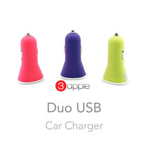 For iPhone Charger 2 Port Dual USB Car Charger For Samsung Lenovo Smartphones K920 LG G3S
