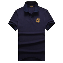 Billionaire italian couture men’s t-shirt 2016 pop summer turned collar commercial casual excellent fabric elegant free shipped