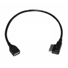 2015 Universal New MDI MMI AMI to USB Female Audio AUX Adapter Data Sync Cable For AUDI A3 A4 A5 A6 Q5 For VW MK5 Bengear