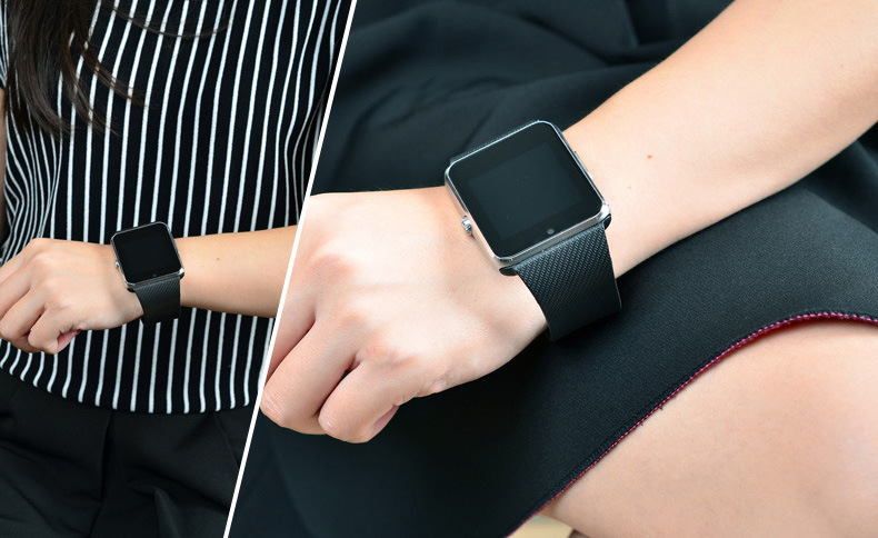 font b Smart b font font b Watch b font GT08 Clock Sync Notifier Support
