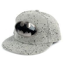 2015 Fashion Trend Batman Lovers Adjustable Snapback Hip hop Baseball Cap Unisex New Arrival
