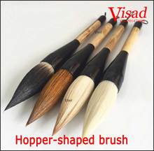Chinese calligraphy brush pen mixed hairs hopper-shaped brush for artist painting caligraphy