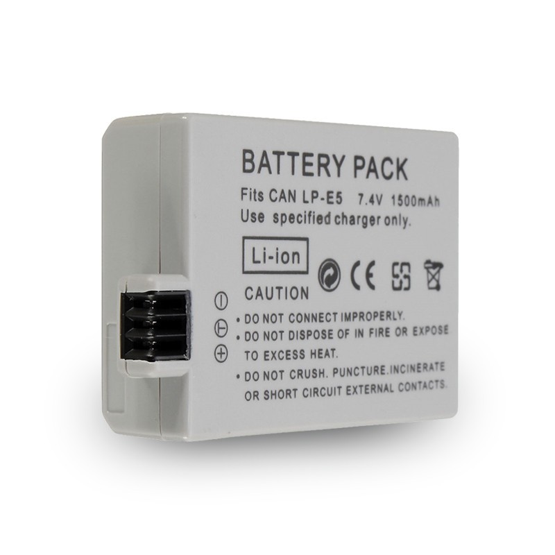 1500mAh-LP-E5-LPE5-LP-E5-Rechargeable-Camera-Battery-For-Canon-EOS-450D-500D-1000D-KISS (2)