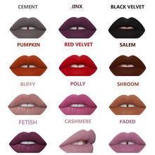 22 Colors Lips Make up Lime VELVETINES Matte liquid Lipstick waterproof lip gloss/woman brand best fashion Cosmetics 2.6 ml