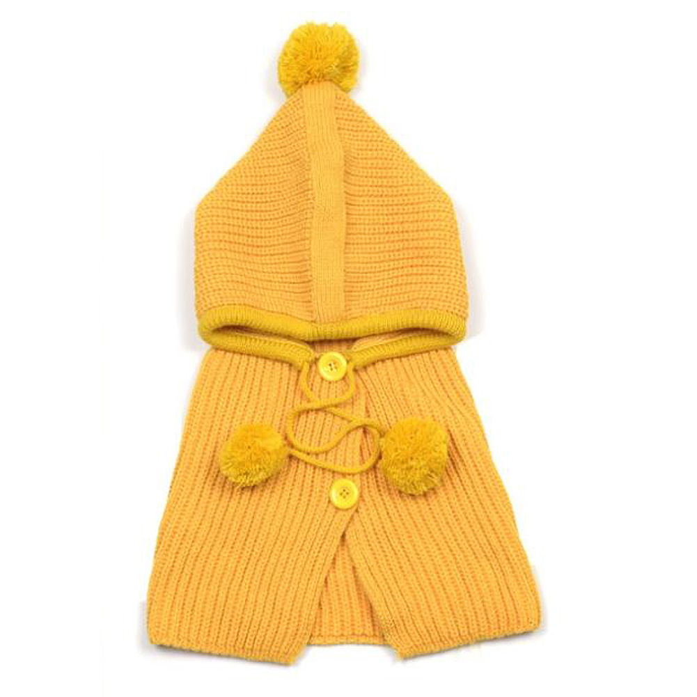 FS Hot Cute Baby Girl Peony Flower Cotton Cap yellow cappa