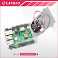 Raspberry Pi 3 model B acrylic Case transparent Shell Cover with Cooler Fan Also Compatible with