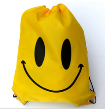Face Drawstring Bag Mochila Swimming Bags For School Backpack For Girls And Boys Cartoon Kids Backpack